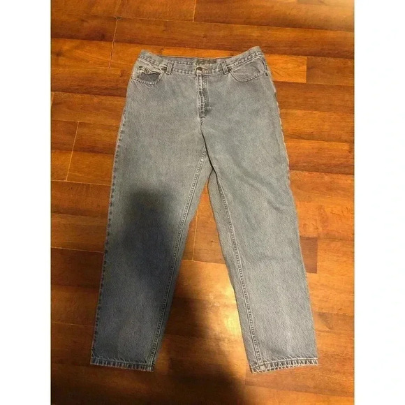 Liz Claiborne Have to Have Jeans Womens 16R Petite Blue Denim Tapered Classic - Picture 2 of 5